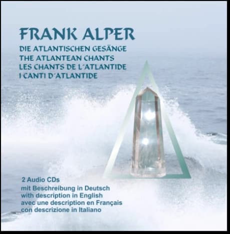 Cover der Doppel-CD „Atlantische Gesänge – Atlantean Chants I & II“ von Frank Alper.